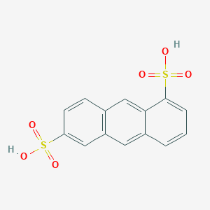 Anthracene-1,6-disulfonic acid