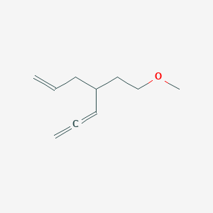 4-(2-Methoxyethyl)hepta-1,2,6-triene