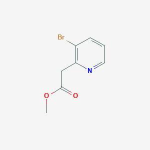 B1456805 Methyl 2-(3-bromopyridin-2-yl)acetate CAS No. 192642-95-8