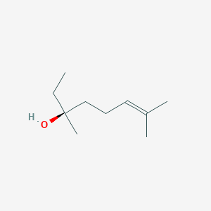 (3S)-3,7-Dimethyloct-6-en-3-ol