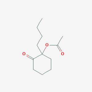 1-Butyl-2-oxocyclohexyl acetate