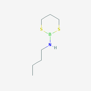 N-Butyl-1,3,2-dithiaborinan-2-amine