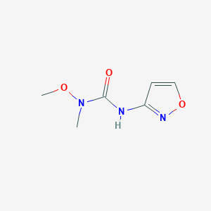 N-Methoxy-N-methyl-N'-1,2-oxazol-3-ylurea