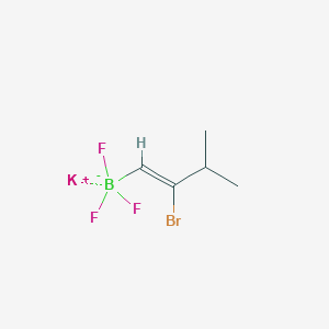 B1456816 Potassium (Z)-2-bromo-3-methylbut-1-enyltrifluoroborate CAS No. 1692895-44-5