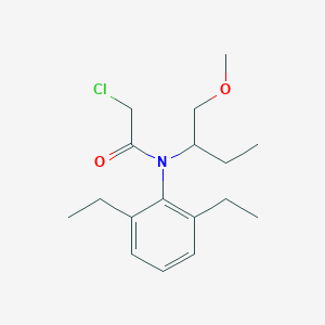 2-Chloro-N-(2,6-diethylphenyl)-N-(1-methoxybutan-2-yl)acetamide