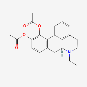 Noraporphine-10,11-diol, 6-propyl-, diacetate