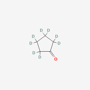 molecular formula C5H8O B1456821 环戊酮-d8 CAS No. 4477-17-2