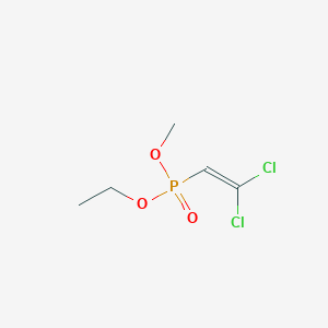 Ethyl methyl (2,2-dichloroethenyl)phosphonate