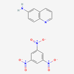 Quinolin-6-amine;1,3,5-trinitrobenzene