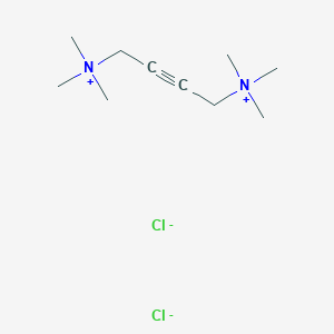 N~1~,N~1~,N~1~,N~4~,N~4~,N~4~-Hexamethylbut-2-yne-1,4-bis(aminium) dichloride