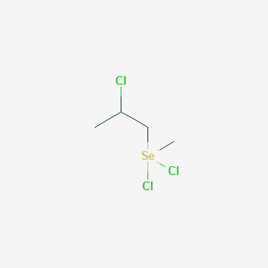 2-Chloro-1-[dichloro(methyl)-lambda~4~-selanyl]propane