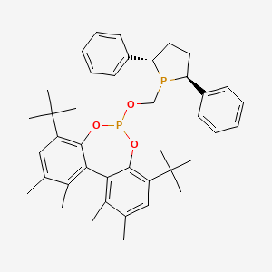 molecular formula C41H50O3P2 B1456827 SaxS,S-BOBPHOS CAS No. 1373349-83-7