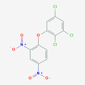 1,2,5-Trichloro-3-(2,4-dinitrophenoxy)benzene