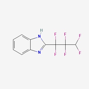 2-(1,1,2,2,3,3-Hexafluoropropyl)-1H-benzimidazole