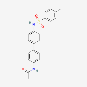 Acetamide, N-[4'-[[(4-methylphenyl)sulfonyl]amino][1,1'-biphenyl]-4-yl]-