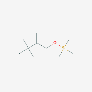 (3,3-Dimethyl-2-methylidenebutoxy)(trimethyl)silane