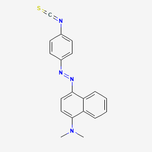 4-[(E)-(4-Isothiocyanatophenyl)diazenyl]-N,N-dimethylnaphthalen-1-amine