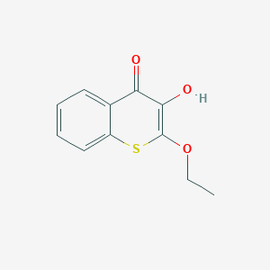 2-Ethoxy-3-hydroxy-4H-1-benzothiopyran-4-one