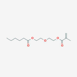 2-{2-[(2-Methylacryloyl)oxy]ethoxy}ethyl hexanoate