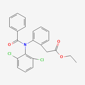 Ethyl {2-[benzoyl(2,6-dichlorophenyl)amino]phenyl}acetate