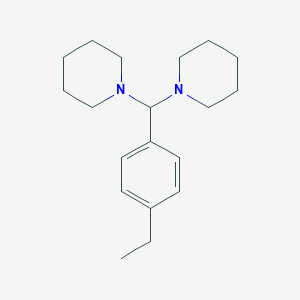 1,1'-[(4-Ethylphenyl)methylene]dipiperidine