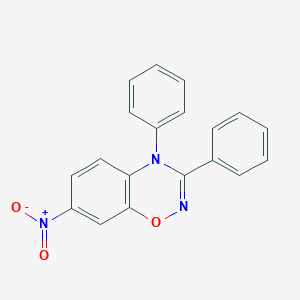 7-Nitro-3,4-diphenyl-4H-1,2,4-benzoxadiazine