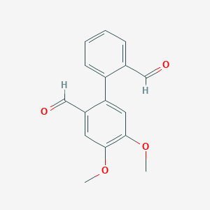 [1,1'-Biphenyl]-2,2'-dicarboxaldehyde, 4,5-dimethoxy-