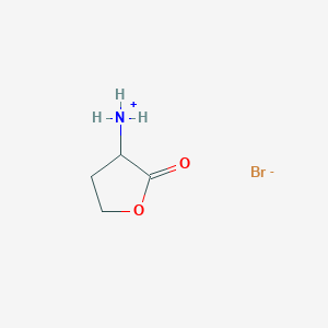 molecular formula C4H8BrNO2 B145685 3-Aminodihydrofuran-2(3H)-one hydrobromide CAS No. 6305-38-0