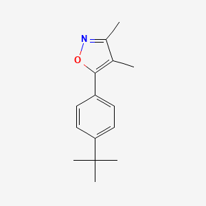 5-(4-tert-Butylphenyl)-3,4-dimethyl-1,2-oxazole