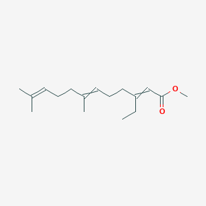 Methyl 3-ethyl-7,11-dimethyldodeca-2,6,10-trienoate