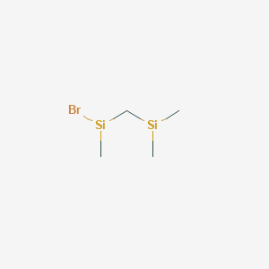 molecular formula C4H11BrSi2 B14568524 CID 78065820 