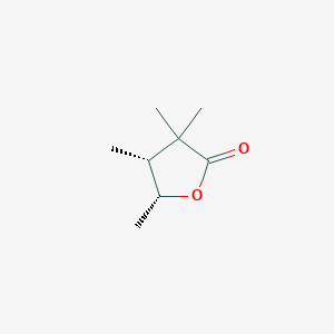 2(3H)-Furanone, dihydro-3,3,4,5-tetramethyl-, cis-