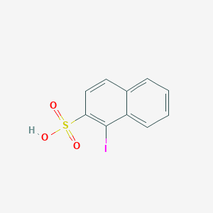 1-Iodonaphthalene-2-sulfonic acid