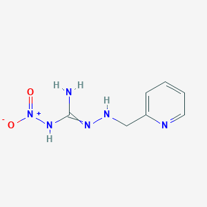 1-Nitro-2-(pyridin-2-ylmethylamino)guanidine