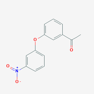 1-[3-(3-Nitrophenoxy)phenyl]ethan-1-one