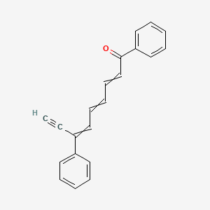 1,7-Diphenylnona-2,4,6-trien-8-YN-1-one