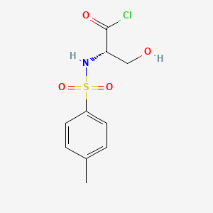 N-(4-Methylbenzene-1-sulfonyl)-L-seryl chloride