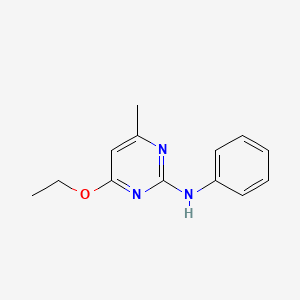 4-Ethoxy-6-methyl-N-phenylpyrimidin-2-amine