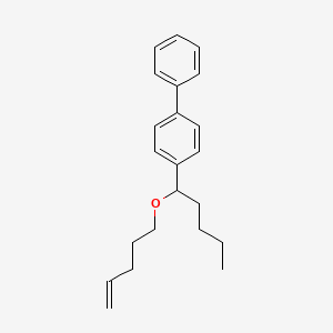 4-{1-[(Pent-4-en-1-yl)oxy]pentyl}-1,1'-biphenyl