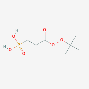 [3-(tert-Butylperoxy)-3-oxopropyl]phosphonic acid