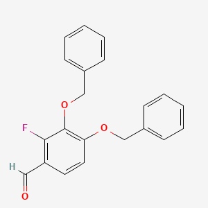 Benzaldehyde, 3,4-dibenzyloxy-2-fluoro-