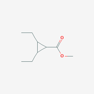 Methyl 2,3-diethylcyclopropane-1-carboxylate