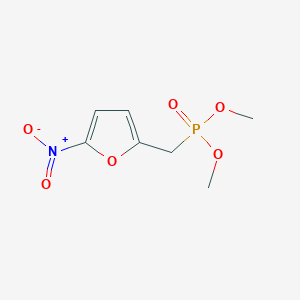 Dimethyl [(5-nitrofuran-2-yl)methyl]phosphonate