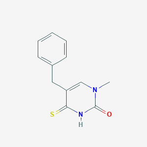 5-Benzyl-1-methyl-4-sulfanylidene-3,4-dihydropyrimidin-2(1H)-one