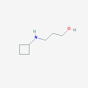 molecular formula C7H15NO B1456904 3-(Cyclobutylamino)propan-1-ol CAS No. 1249564-26-8