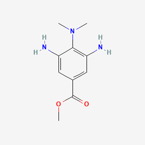 Methyl 3,5-diamino-4-(dimethylamino)benzoate