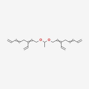 6-Ethenyl-8-{1-[(3-ethenylocta-2,5,7-trien-1-yl)oxy]ethoxy}octa-1,3,6-triene