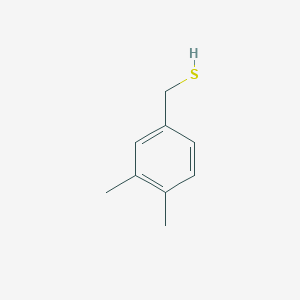 molecular formula C9H12S B1456911 (3,4-Dimethylphenyl)methanethiol CAS No. 4496-95-1