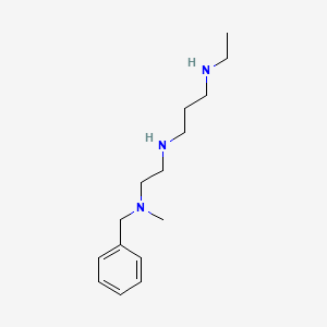 1,3-Propanediamine, N-ethyl-N'-[2-[methyl(phenylmethyl)amino]ethyl]-