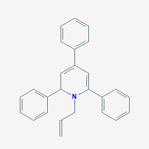 Pyridine, 1,2-dihydro-2,4,6-triphenyl-1-(2-propenyl)-